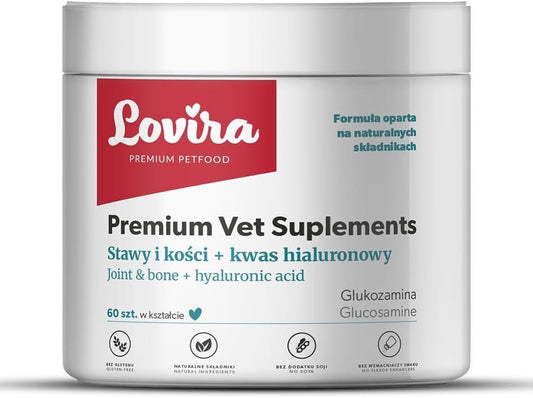 Lovira Gelenk Leckerlis Hund Hyaluron Glucosamin – 180 g – Bild 1