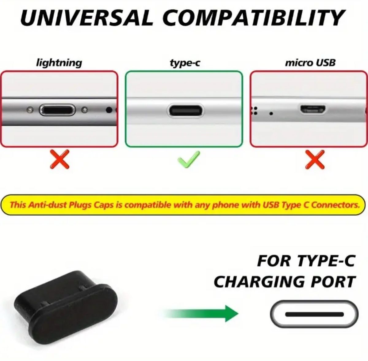 USB C Staubschutzkappe- Neu & OVP! – Bild 2