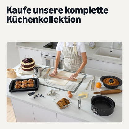 Glas-Backformen Set 6-teilig mit Deckel | Ofenfest – Bild 7