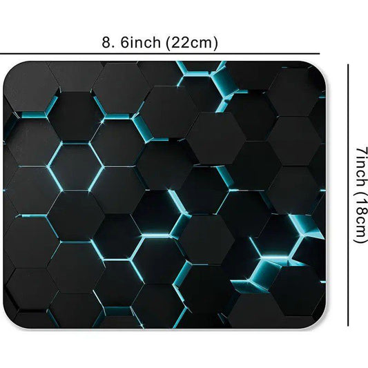 Gaming Mauspad rutschfest Wabenmuster Hexagon Design – Bild 1