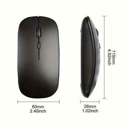 Kabellose Maus Wireless USB ergonomisch Rosa – Bild 2