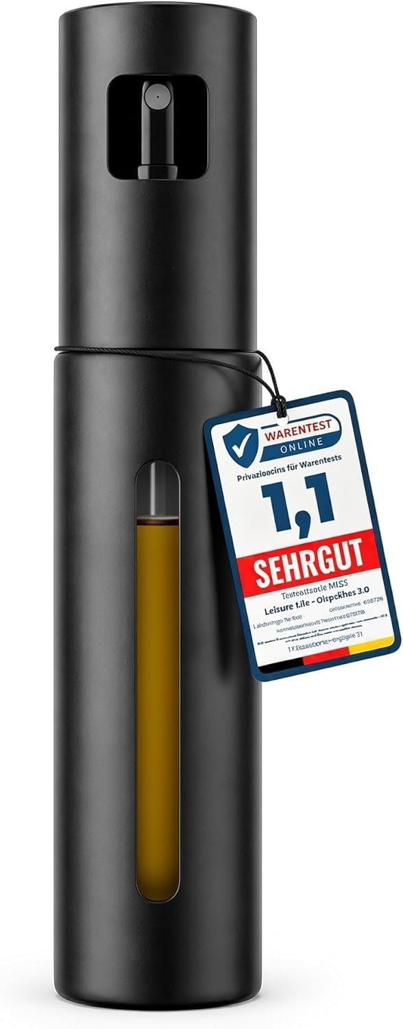 Leisure Life Ölsprüher Edelstahl 100 ml für Airfryer – Bild 1