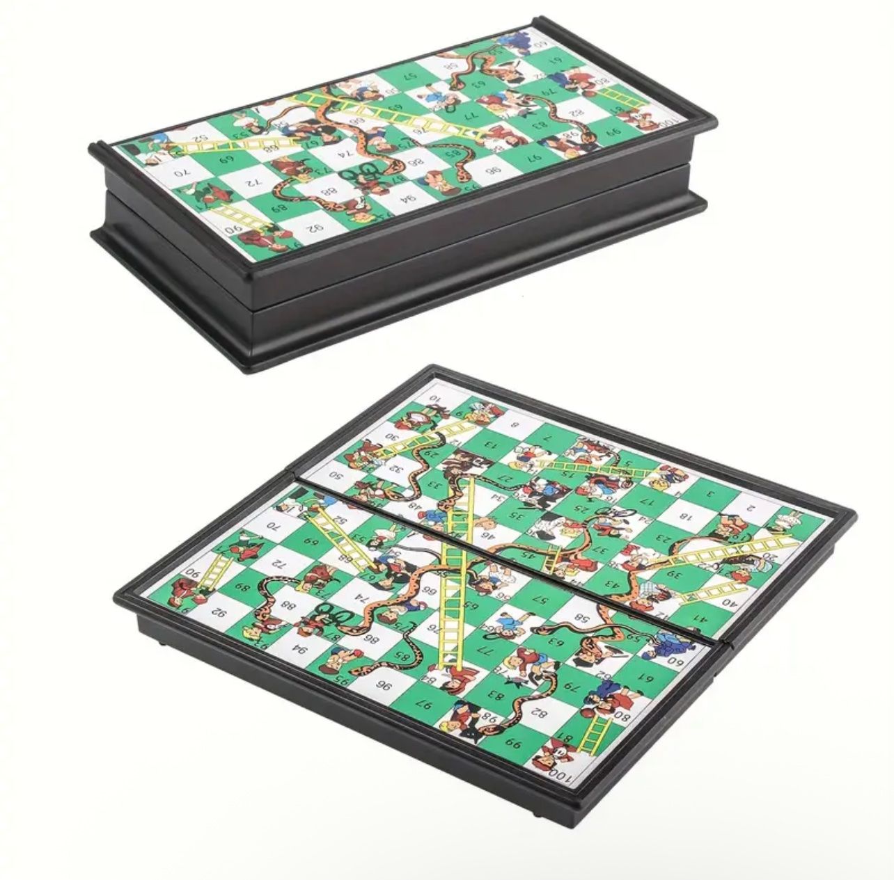 🎲 Schlangen & Leitern – Klassisches Reisespiel 🐍🪜 – Bild 2
