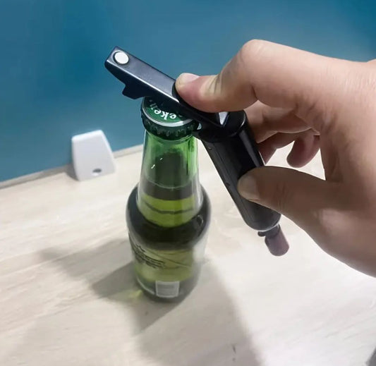 Weinöffner Flaschenform 3-in-1 Korkenzieher Neu! – Bild 2