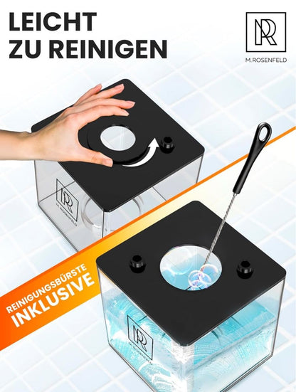 M. Rosenfeld Shisha Set Premium Acryl + HMD + Tasche – Bild 5