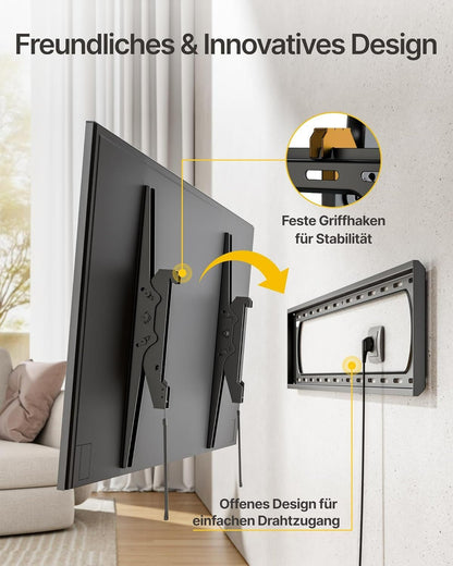 TV Wandhalterung 60–120 Zoll neigbar – Bild 4