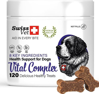 Multivitamin Hund 8in1 Kautabletten 120 Stk – Bild 1