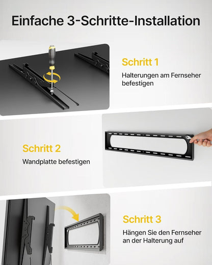 TV Wandhalterung 60–120 Zoll neigbar – Bild 8