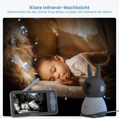 ieGeek Babyphone 2K 5 Zoll WLAN – Bild 4