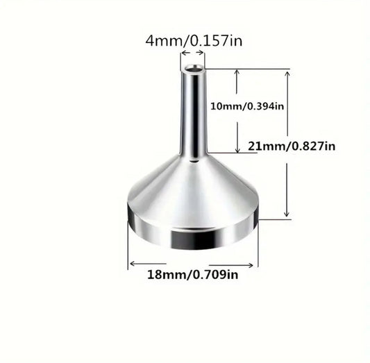 Schwarze Miniatur Trichter Set, 5 Stk., wie neu! – Bild 2