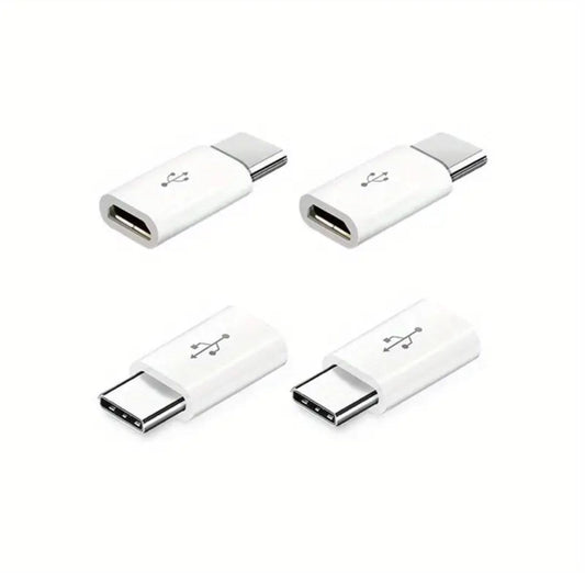 Micro USB auf USB C Adapter neu weiß – Bild 1