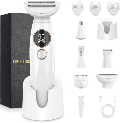 Damen Rasierer 5in1 Intim Bikini Trimmer USB – Bild 1