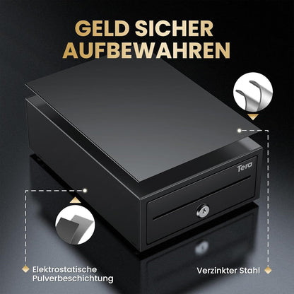 Kassenschublade Metall Tera 208 RJ12 POS 4/6 Fächer – Bild 6