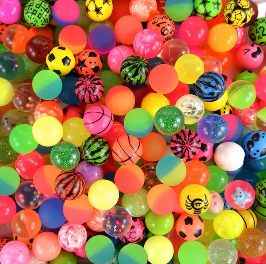 Flummi Gummibälle Set – Buntes Spielzeug für Kinder – Bild 1