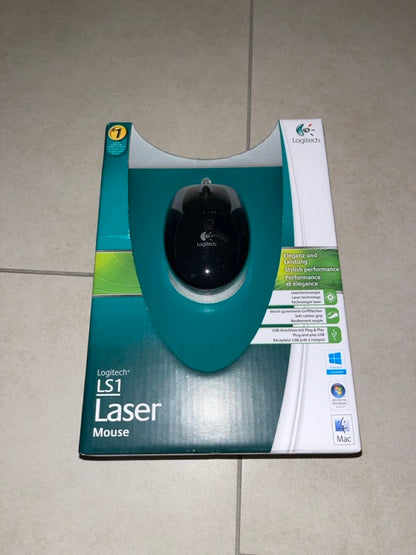 Logitech optische usb Maus laser mouse usb – Bild 1