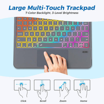 iPad Tastaturhülle 11'' Trackpad Bluetooth – Bild 5