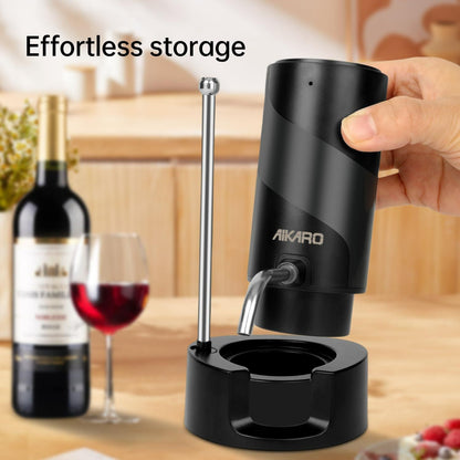 Elektrischer Weinbelüfter USB Wein Ausgießer Dekanter – Bild 2