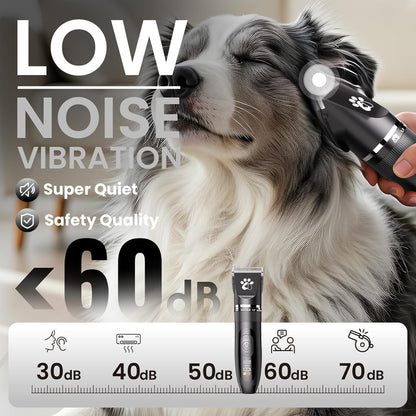 Hundeschermaschine Akku LED 3 Stufen – Bild 3
