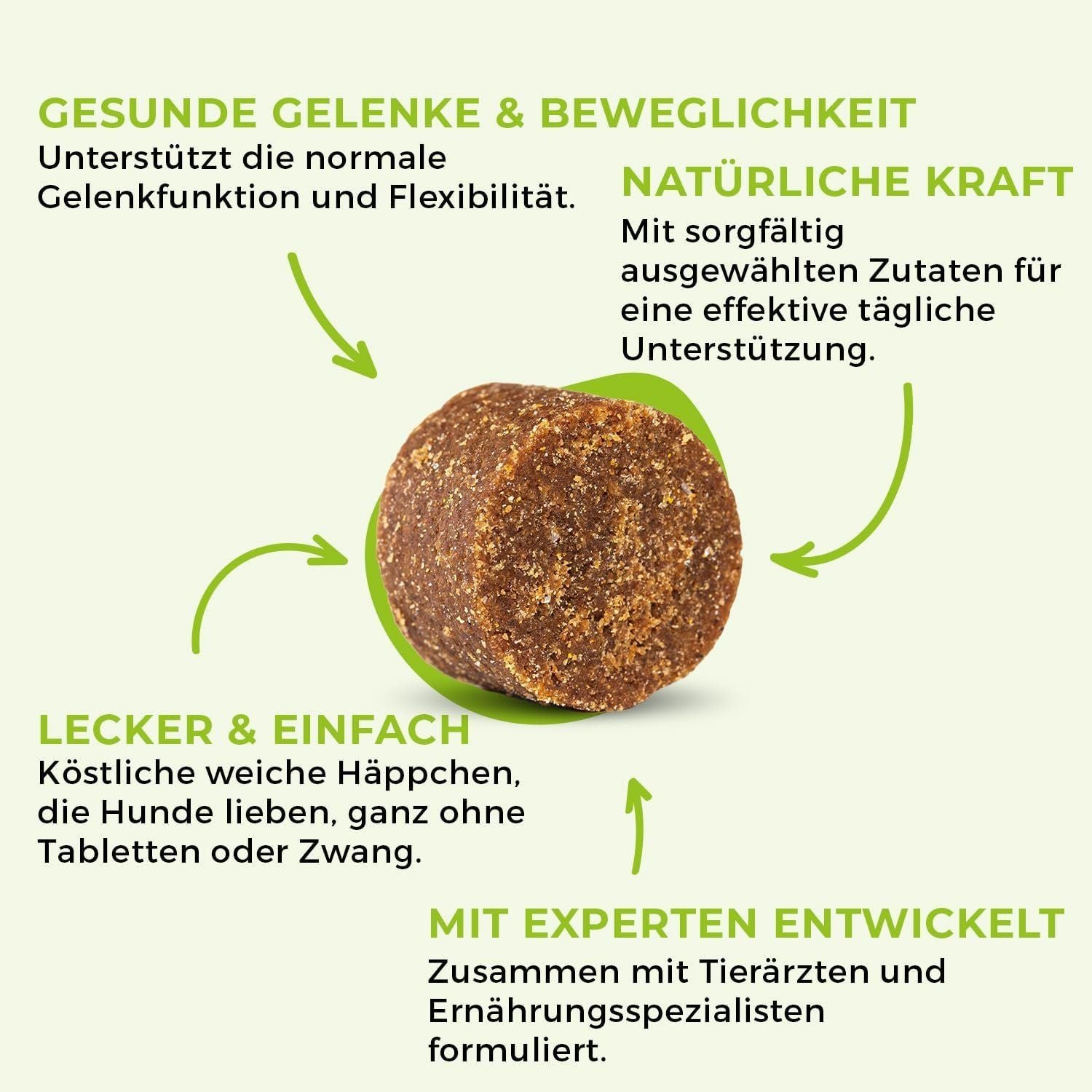 Gelenktabletten Hund Grünlippmuschel 60 Stk – Bild 2