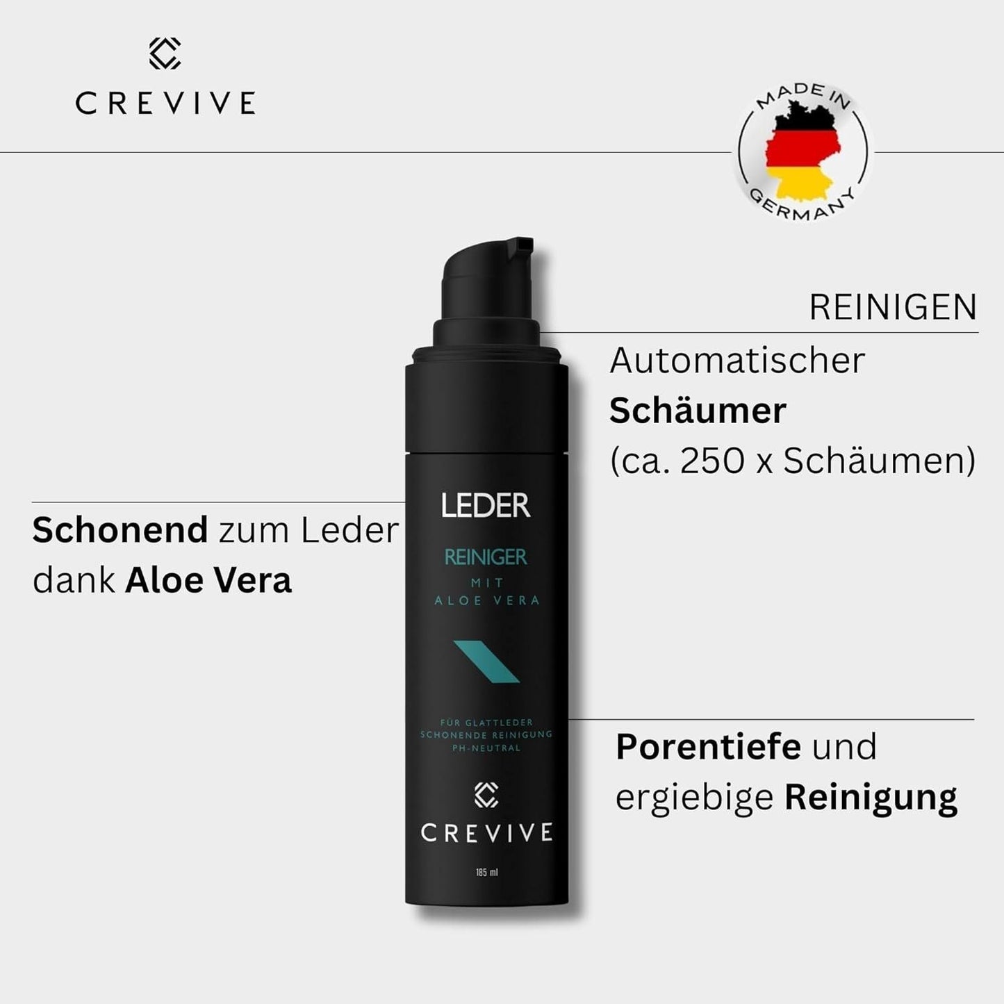 Lederpflege Set Auto Reiniger Pflege Bürste – Bild 4