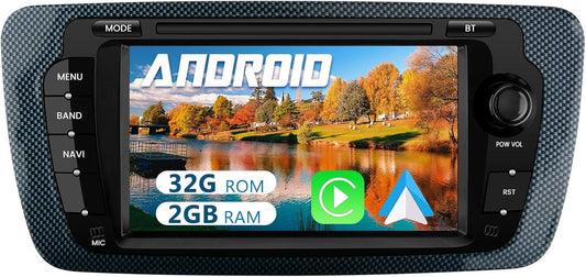 Android Autoradio Seat Ibiza 2009–2013 CarPlay – Bild 1