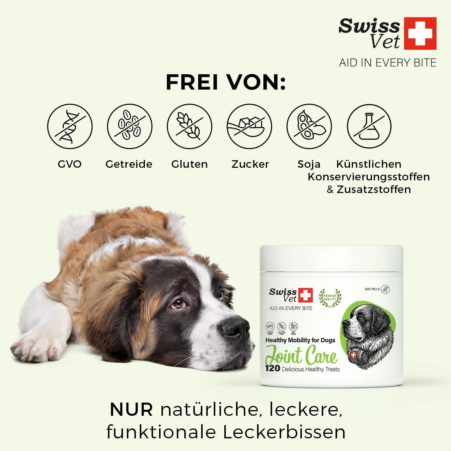 Gelenktabletten Hund Grünlippmuschel 60 Stk – Bild 6