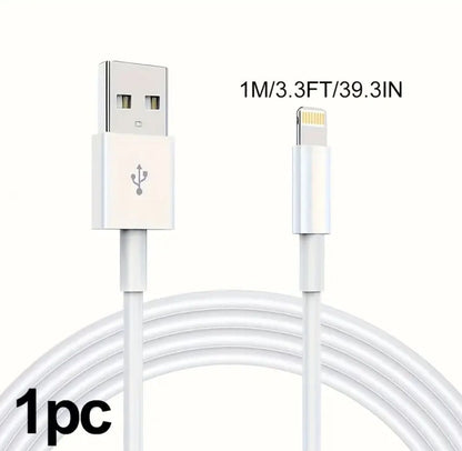 Robustes iPhone Ladekabel 1m - Verstärkt! Neu – Bild 1