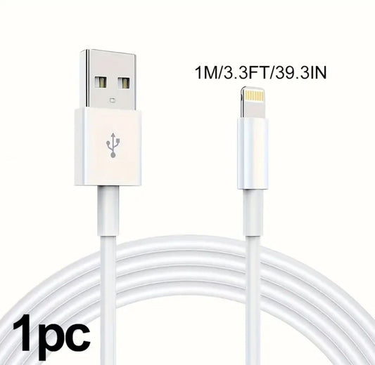 Robustes iPhone Ladekabel 1m - Verstärkt! Neu – Bild 1