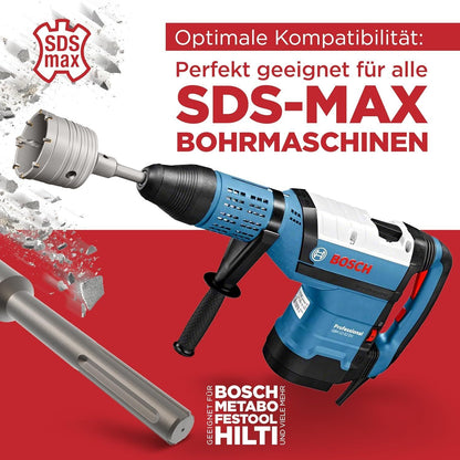 SDS MAX Bohrkrone 82mm Beton Mauerwerk – Bild 7