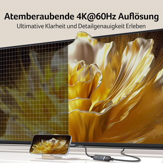 USB-C auf HDMI Adapter 4K@60Hz – Bild 2