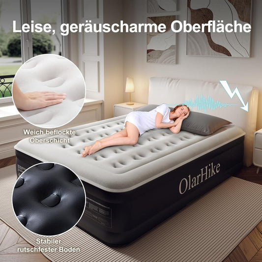 OlarHike Luftmatratze selbstaufblasend 2 Personen 46 cm – Bild 2