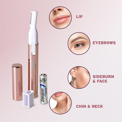 Wahl Damen Rasierer Set 2in1 Trimmer Augenbrauen – Bild 6