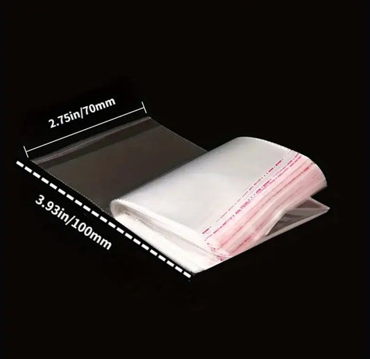 50 Stk. Beutel Geschenkbeutel 7x10cm Selbstklebend Neu – Bild 2