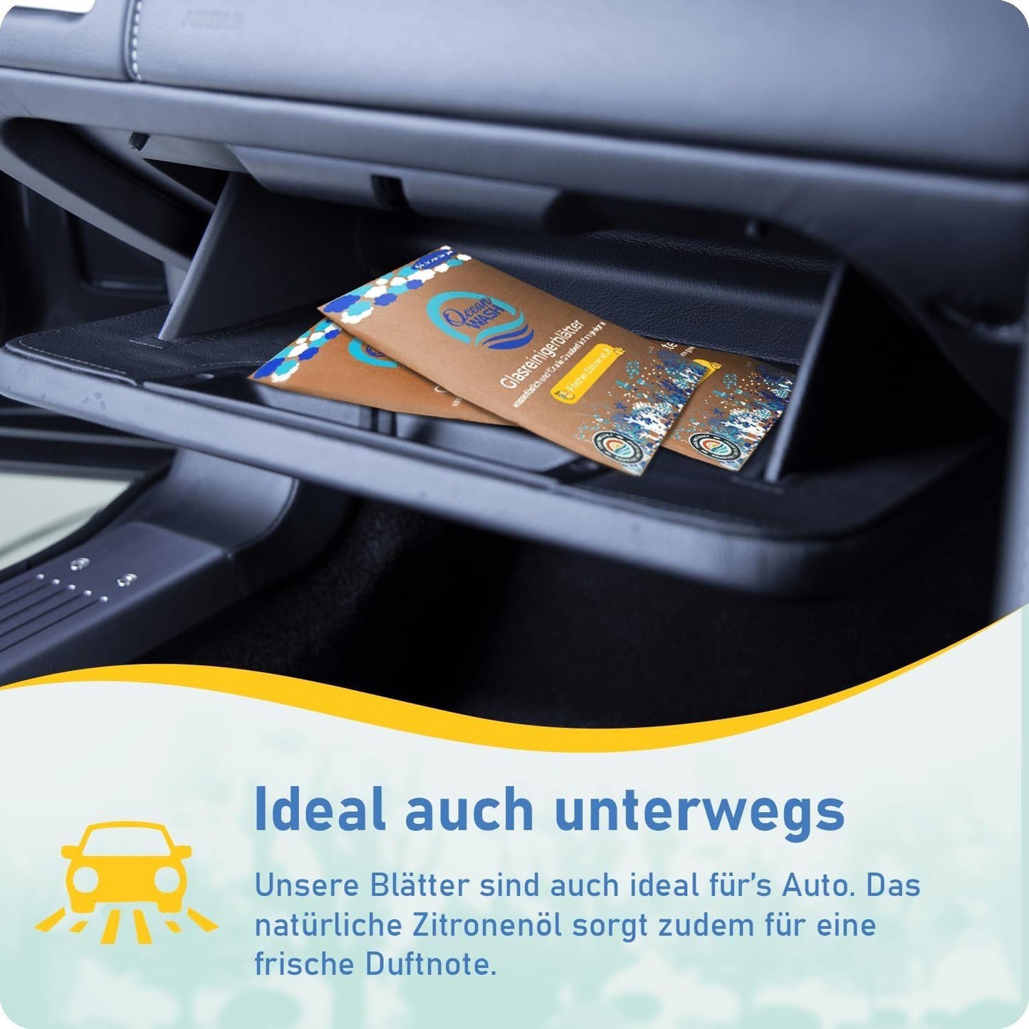 OceanWash Glasreiniger Blätter – 64 Anwendungen – Bild 5