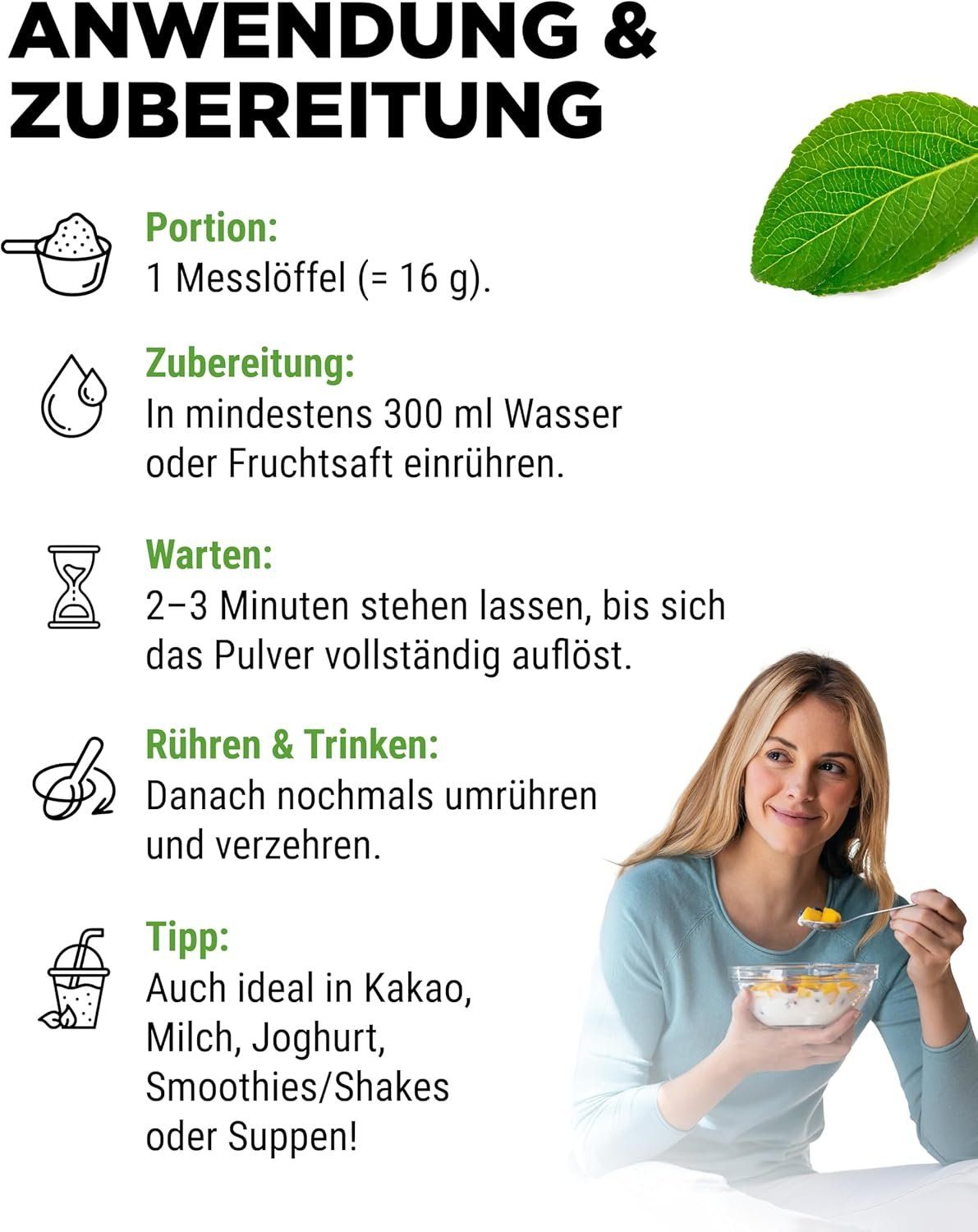 Kollagen Pulver 320 g | Typ 1 & 3 | geschmacksneutral – Bild 6