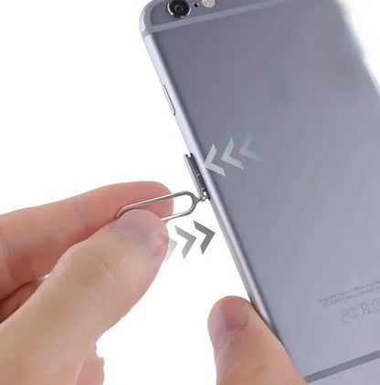 SIM Karten Öffner Nadel Werkzeug iPhone Samsung Huawei Handy – Bild 2