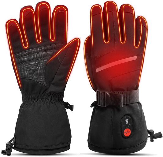 Beheizbare Ski Handschuhe elektrisch wasserdicht S – Bild 1