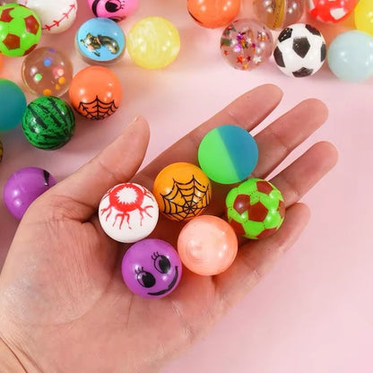 Flummi Gummibälle Set – Buntes Spielzeug für Kinder – Bild 3