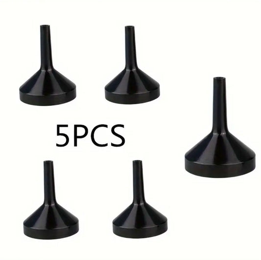 Schwarze Miniatur Trichter Set, 5 Stk., wie neu! – Bild 1