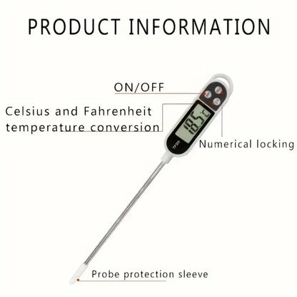 Digitales Grillthermometer Fleischthermometer -50°C +300°C – Bild 3