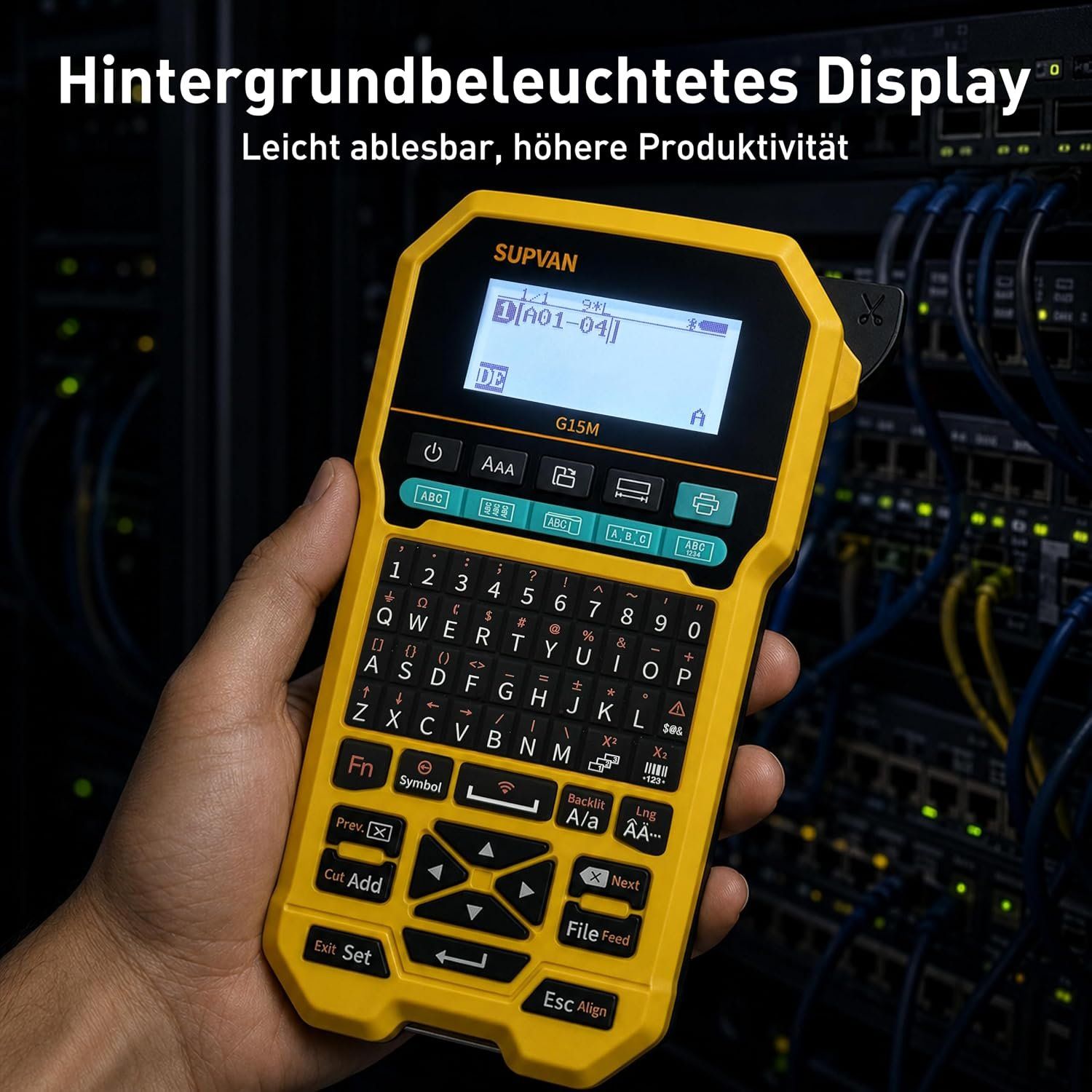 Beschriftungsgerät G15M Bluetooth 1 Rolle – Bild 6