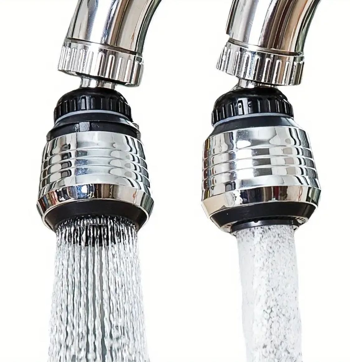 Wasserhahn Wassersparer 360° drehbar Strahlregler Küche Bad – Bild 1