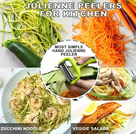 3in1 Gemüseschneider Julienne Schäler Schäler neu – Bild 2