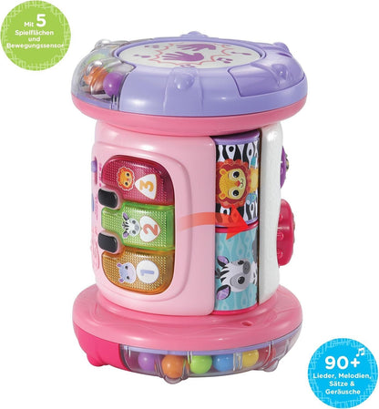 Vtech 3-in-1 Rollende Entdecker-Trommel pink – Bild 3