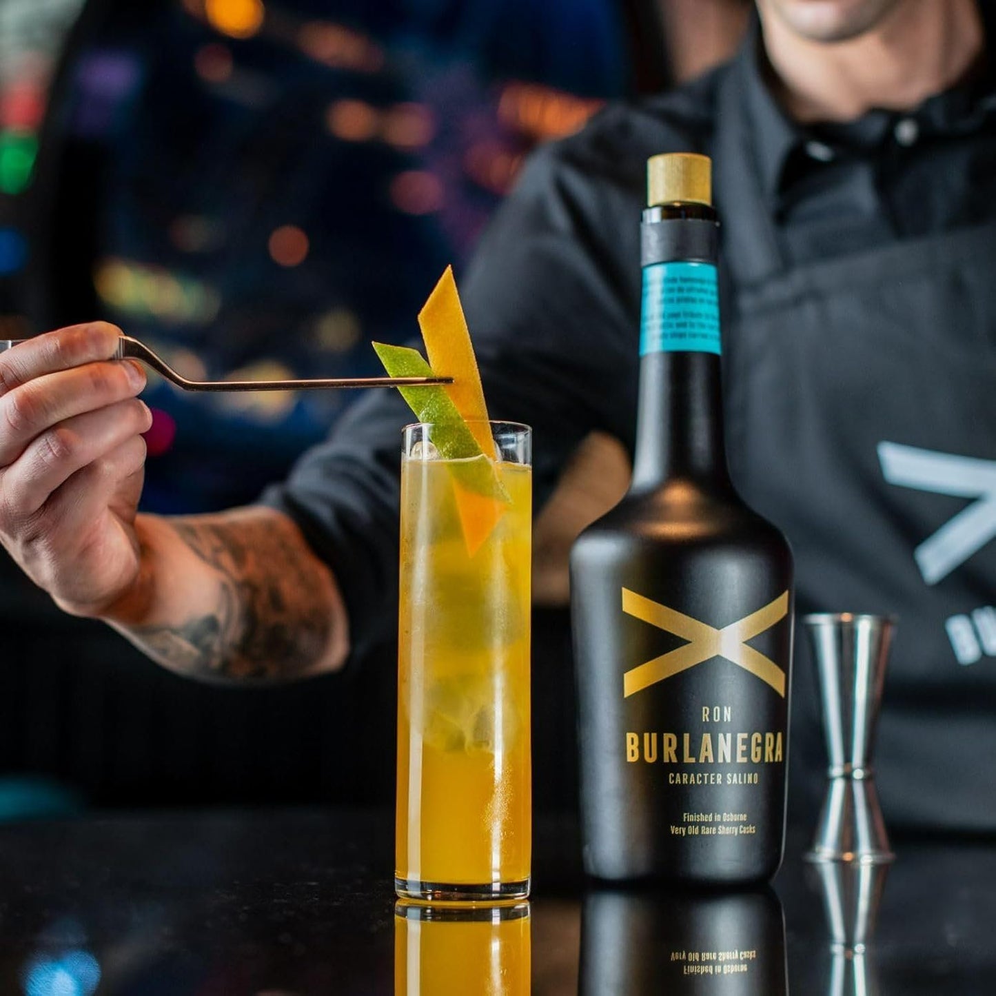Burlanegra Rum 40% 0,7L Karibik Rum – Bild 3