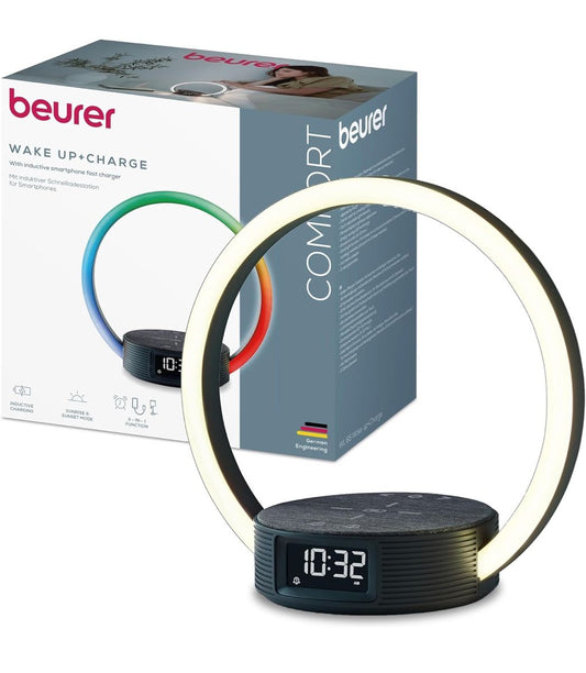 Beurer WL 65 Wake-Up Light mit Qi-Ladefunktion & Sonnenaufga – Bild 1