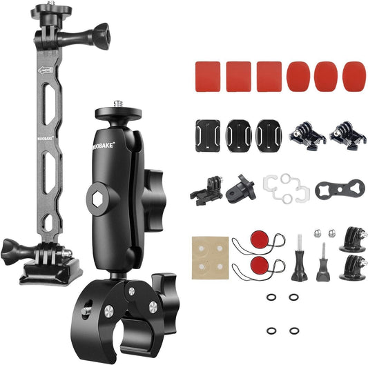 42-in-1 Actioncam Motorrad Halterungsset Insta360 GoPro – Bild 1