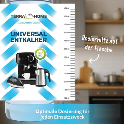 TerraHome Bio Universal entkalker 750 ml Kalklöser Küche Bad – Bild 3