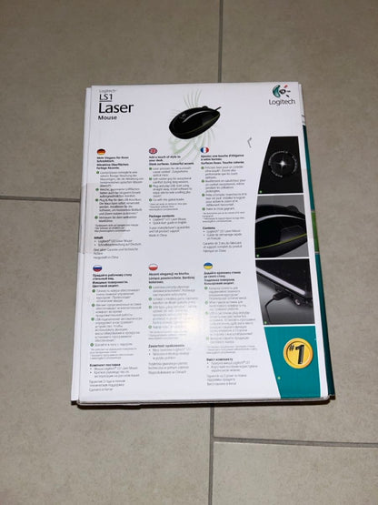 Logitech optische usb Maus laser mouse usb – Bild 2