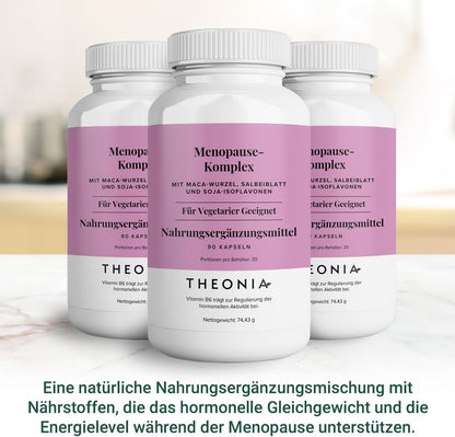 Theonia Menopause Komplex B6 Magnesium Zink 60 Kapseln